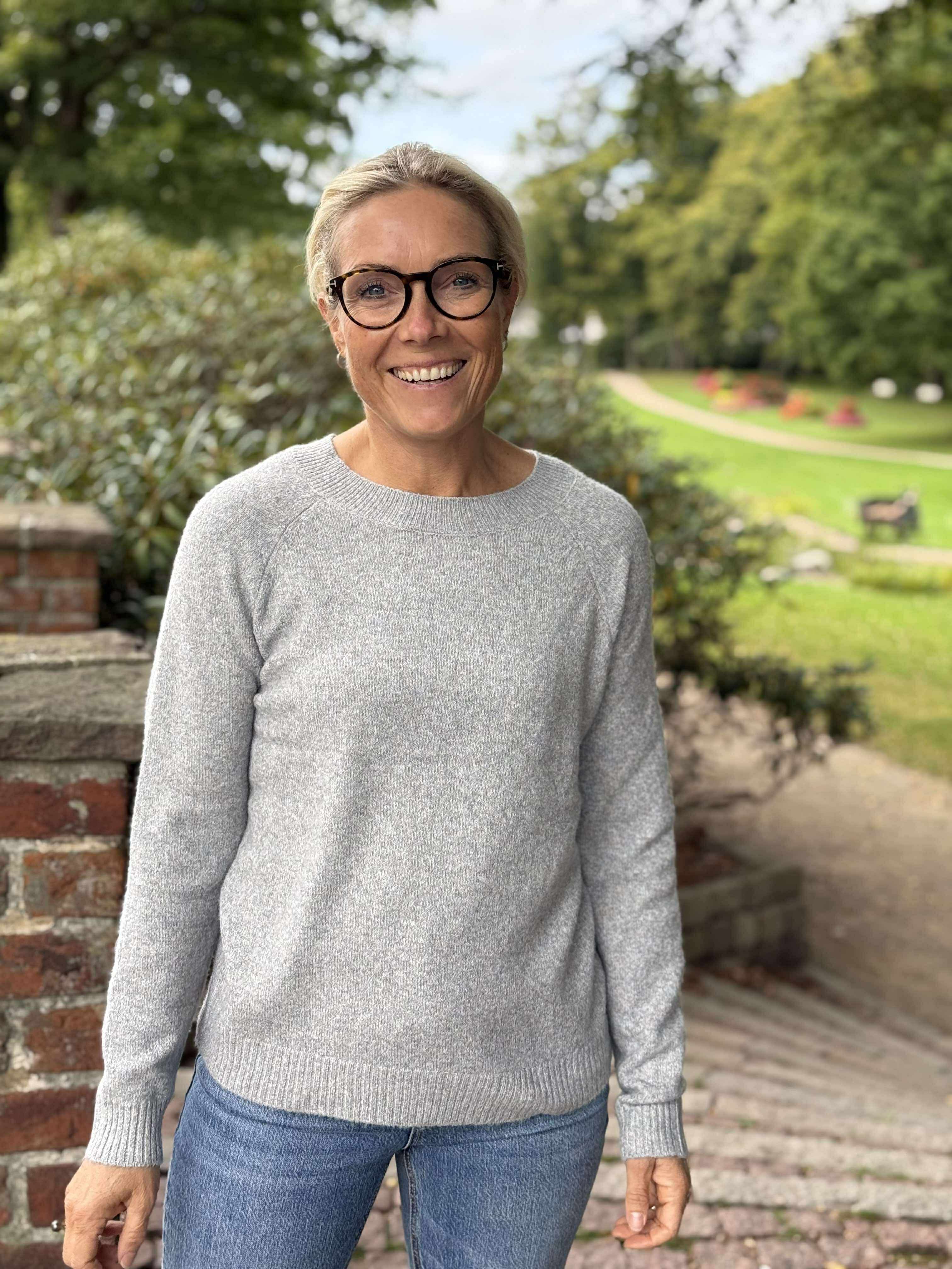 VMDOFFY Pullover - light grey melange